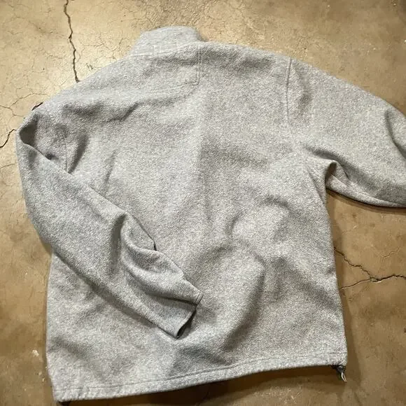 New Jersey Devils Sweater Mens XL Black NHL Quarter Zip - Picture 7 of 7